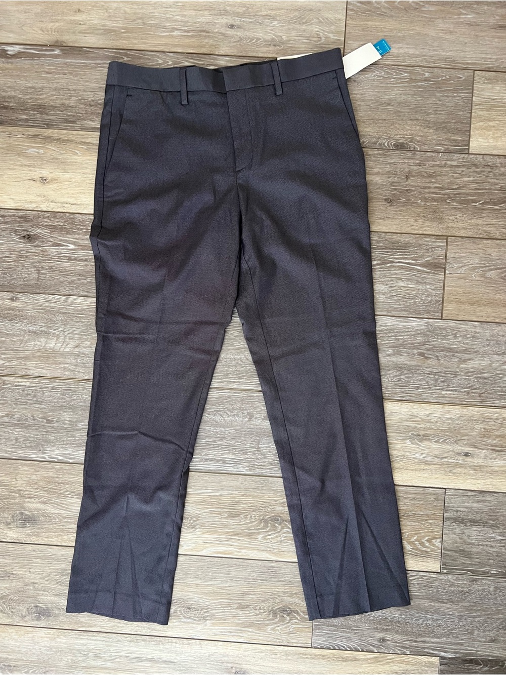 Perry Ellis Men's Dress Pants in Dark Charcoal